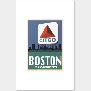 Boston Travel Poster 5 Posters and Art